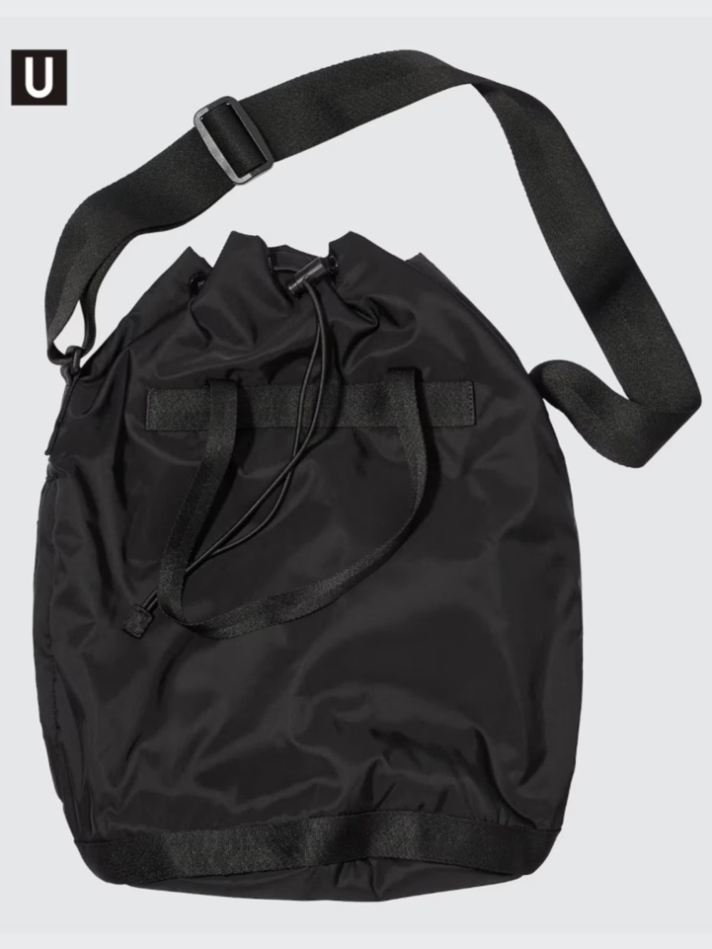NEW Uniqlo U Bucket Bag Large Size - Black